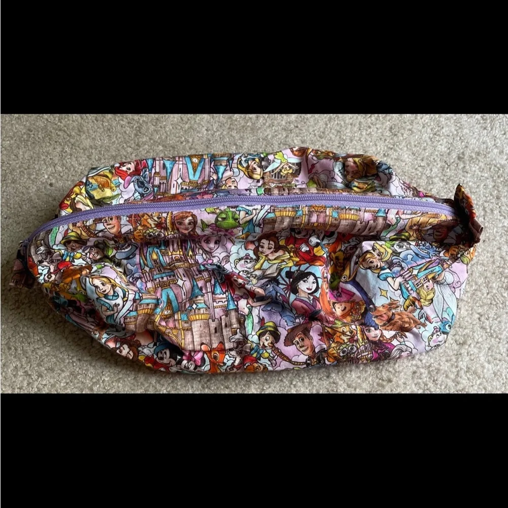 Disney Themed Cloth Diapers, Wet Bag, and Diaper Carrier Set